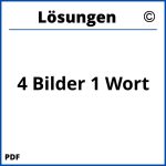 4 Bilder 1 Wort Lösungen Pdf