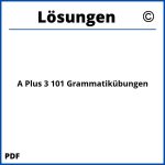 A Plus 3 101 Grammatikübungen Lösungen Pdf