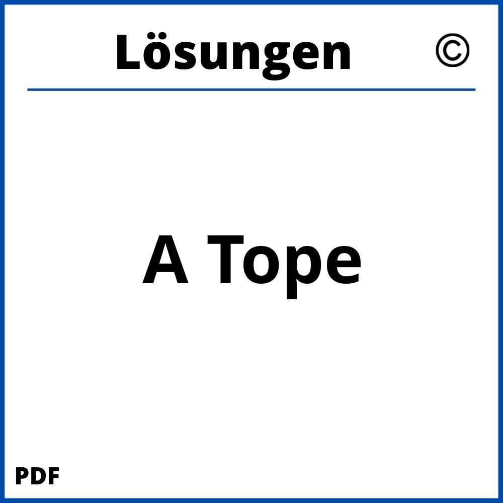 A Tope Lösungen Pdf