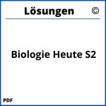 Biologie Heute S2 Lösungen Pdf