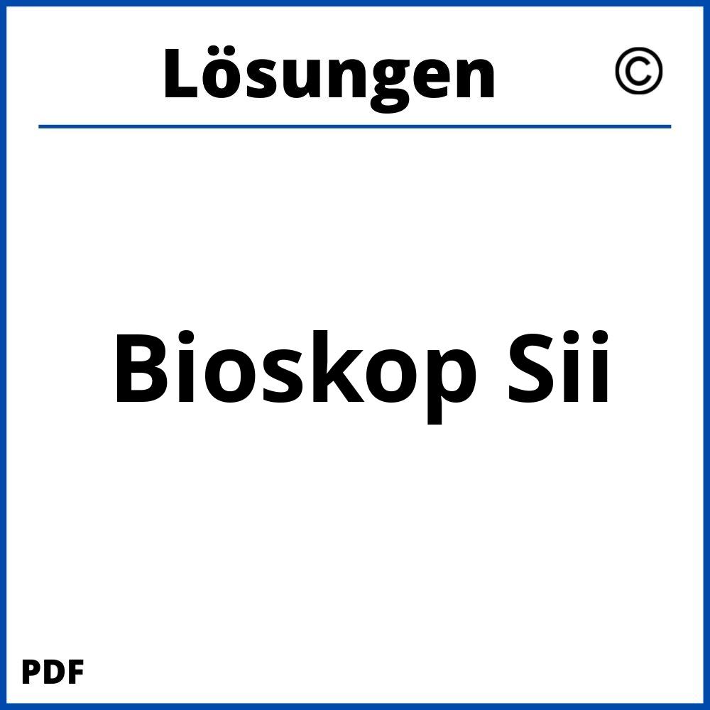 Bioskop Sii Lösungen Pdf