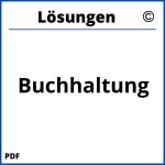 Buchhaltung Aufgaben Und Lösungen Pdf