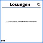 Business Milestones Englisch Für Kaufmännische Berufe Lösungen Pdf