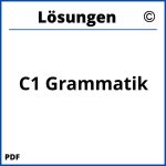 C1 Grammatik Lösungen Pdf