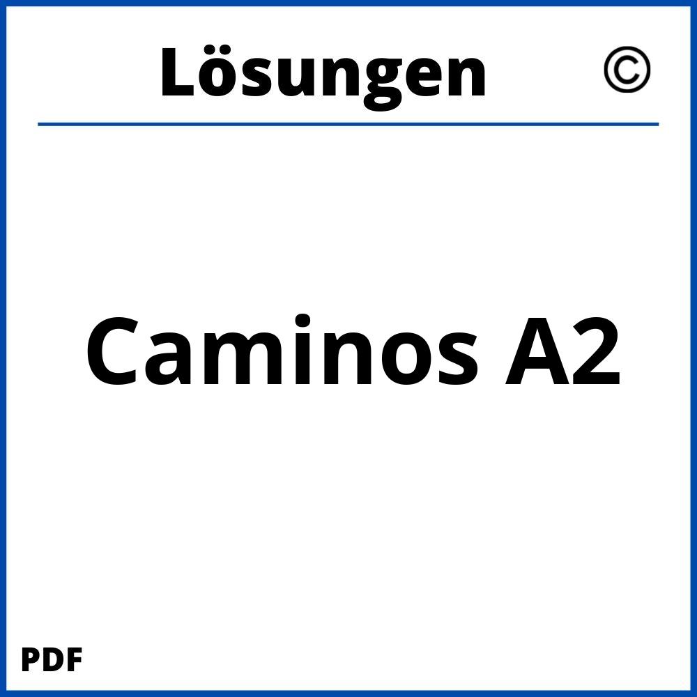 Caminos A2 Lösungen Pdf