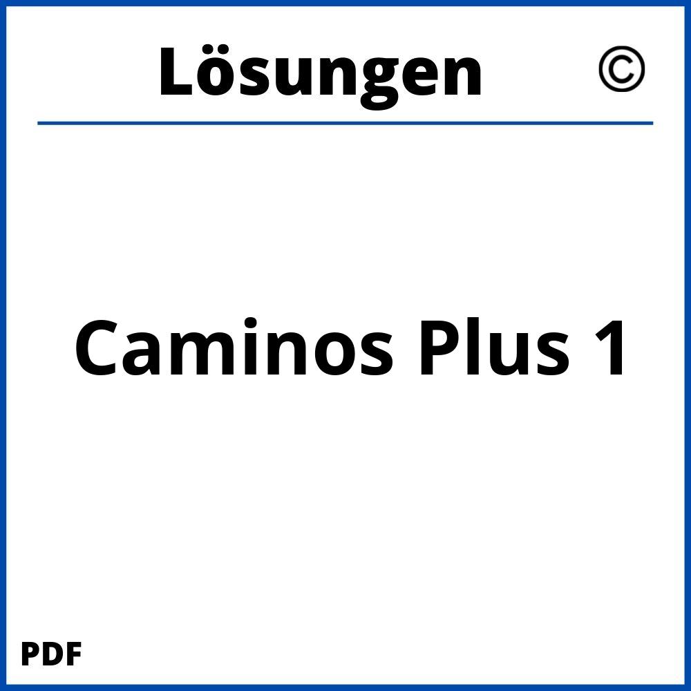 Caminos Plus 1 Lösungen Pdf