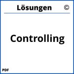 Controlling Aufgaben Und Lösungen Pdf