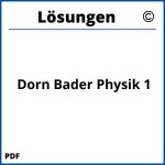 Dorn Bader Physik 1 Lösungen Pdf
