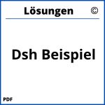 Dsh Beispiel Mit Lösungen Pdf