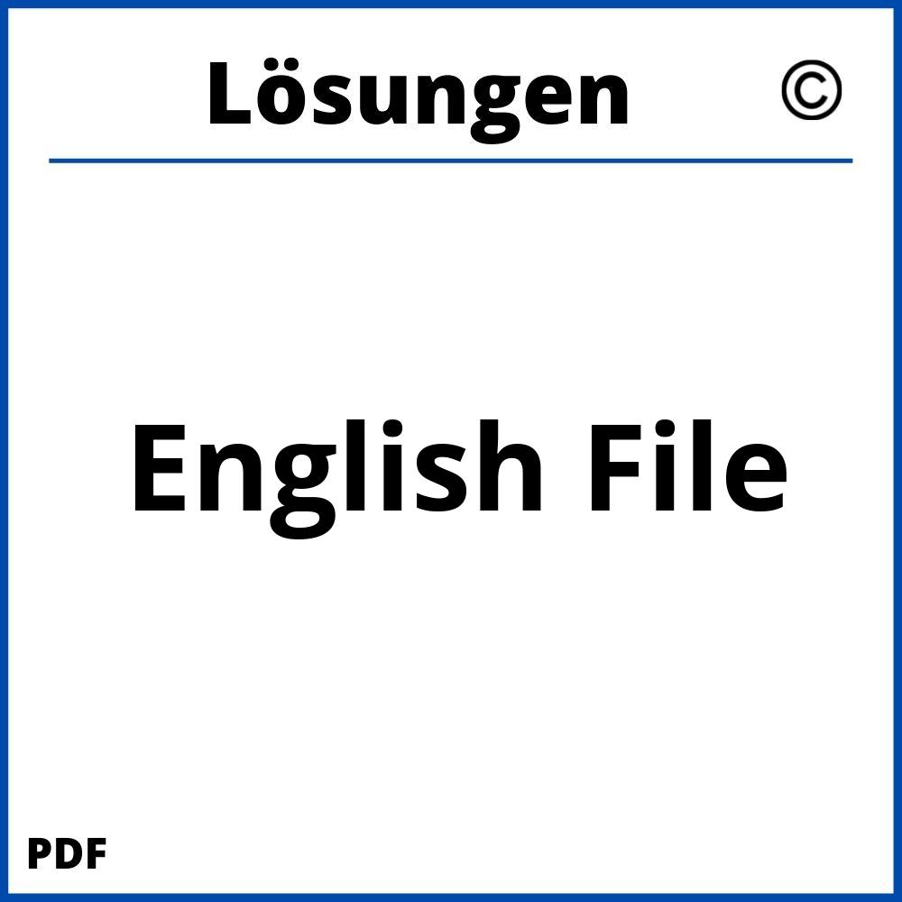 English File Lösungen Pdf