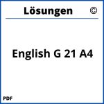 English G 21 A4 Lösungen Pdf