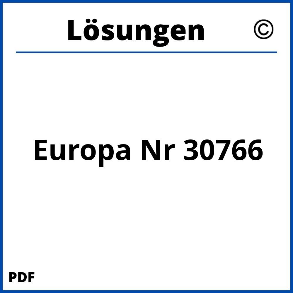 Europa Nr 30766 Lösungen Pdf