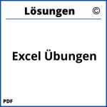 Excel Übungen Mit Lösungen Pdf