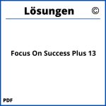 Focus On Success Plus 13 Lösungen Pdf