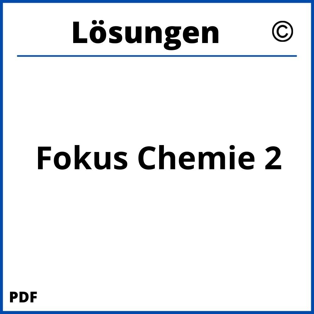 Fokus Chemie 2 Lösungen Pdf