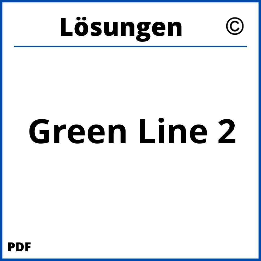 Green Line 2 Lösungen Pdf 2024