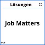 Job Matters Lösungen Pdf