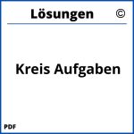 Kreis Aufgaben Mit Lösungen Pdf