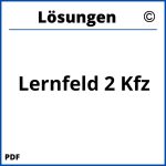 Lernfeld 2 Kfz Lösungen Pdf