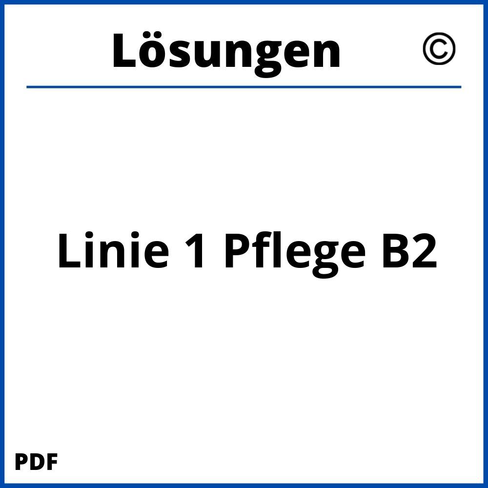 Linie 1 Pflege B2 Lösungen Pdf