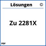 Lösungen Zu 2281X Pdf