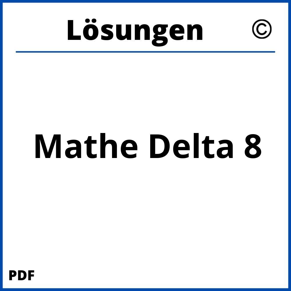 Mathe Delta 8 Lösungen Pdf