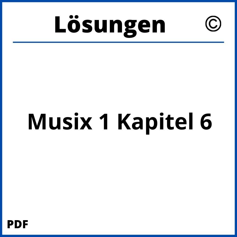 Musix 1 Lösungen Pdf Kapitel 6