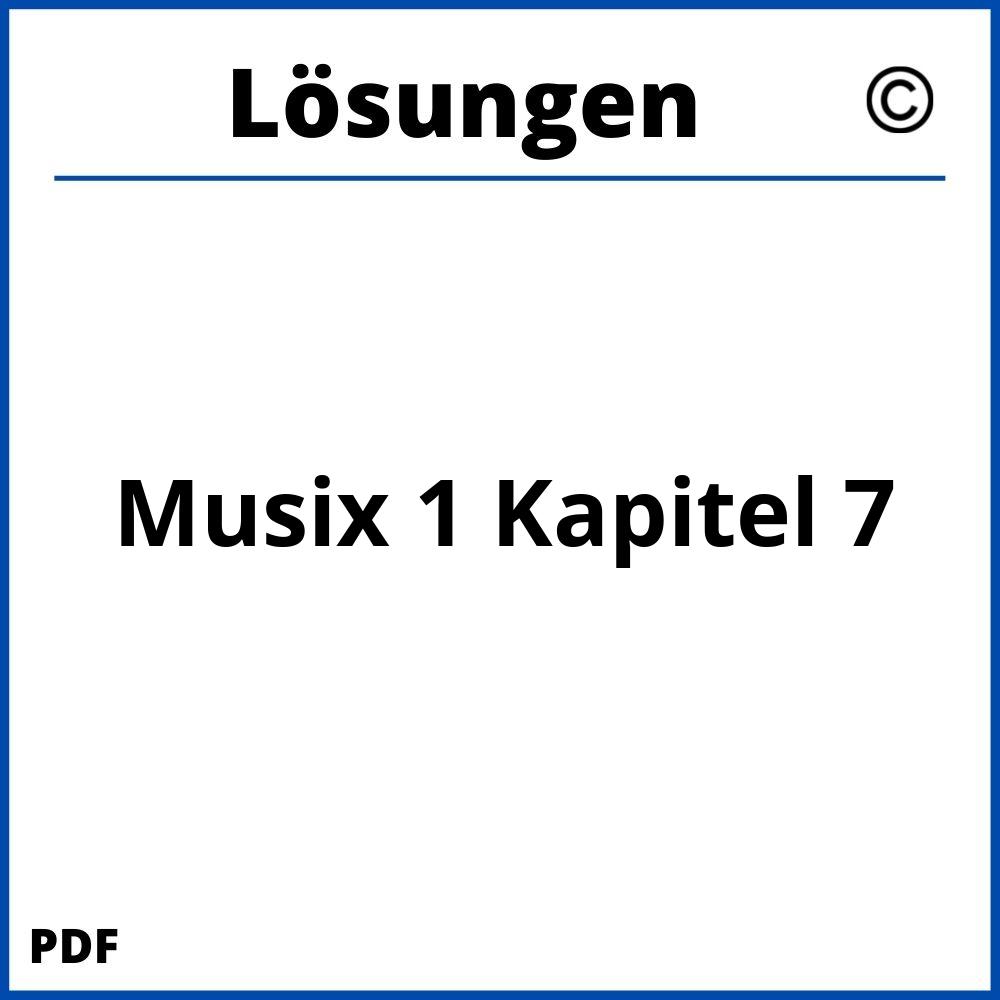 Musix 1 Lösungen Pdf Kapitel 7