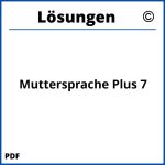 Muttersprache Plus 7 Lösungen Pdf