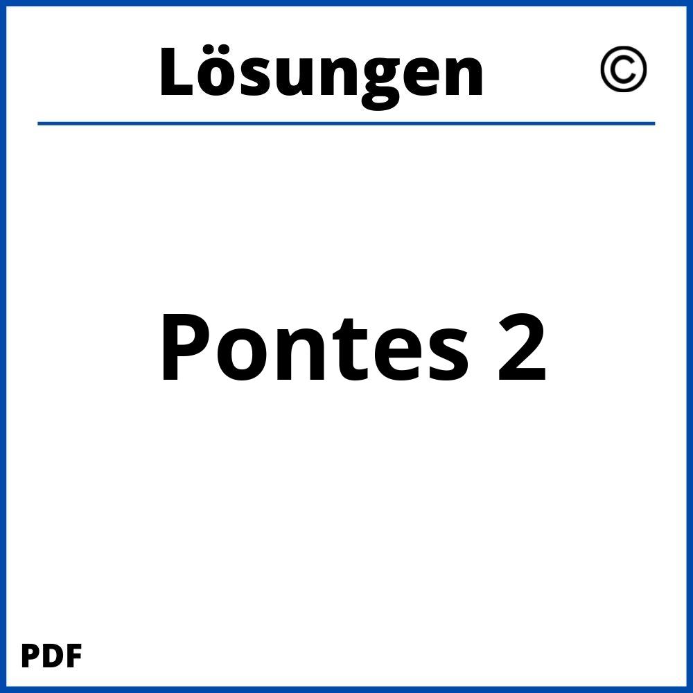 Pontes 2 Lösungen Pdf