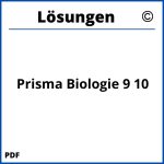 Prisma Biologie 9 10 Lösungen Pdf