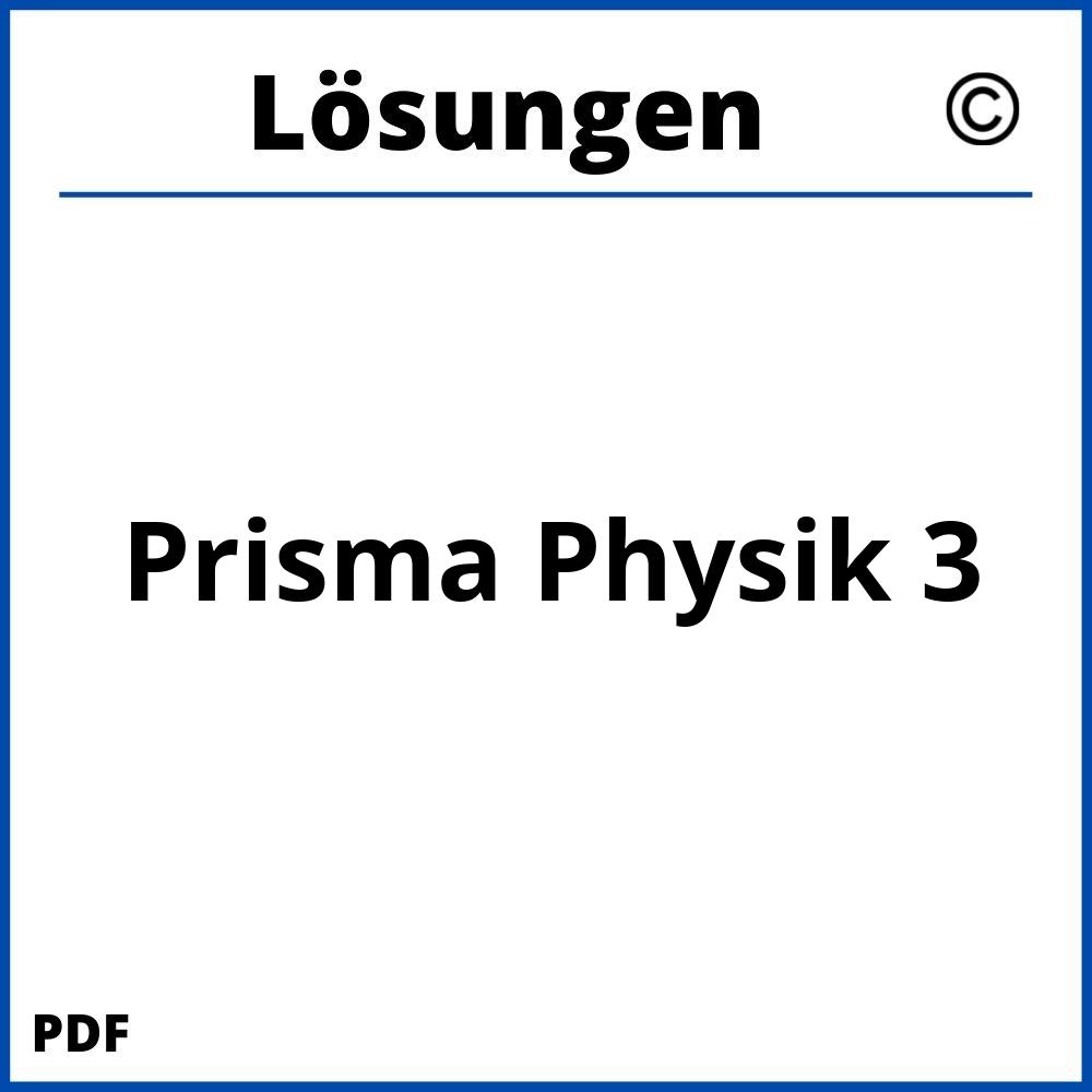 Prisma Physik 3 Lösungen Pdf
