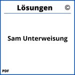 Sam Unterweisung Lösungen Pdf