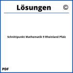 Schnittpunkt Mathematik 9 Lösungen Rheinland Pfalz Pdf