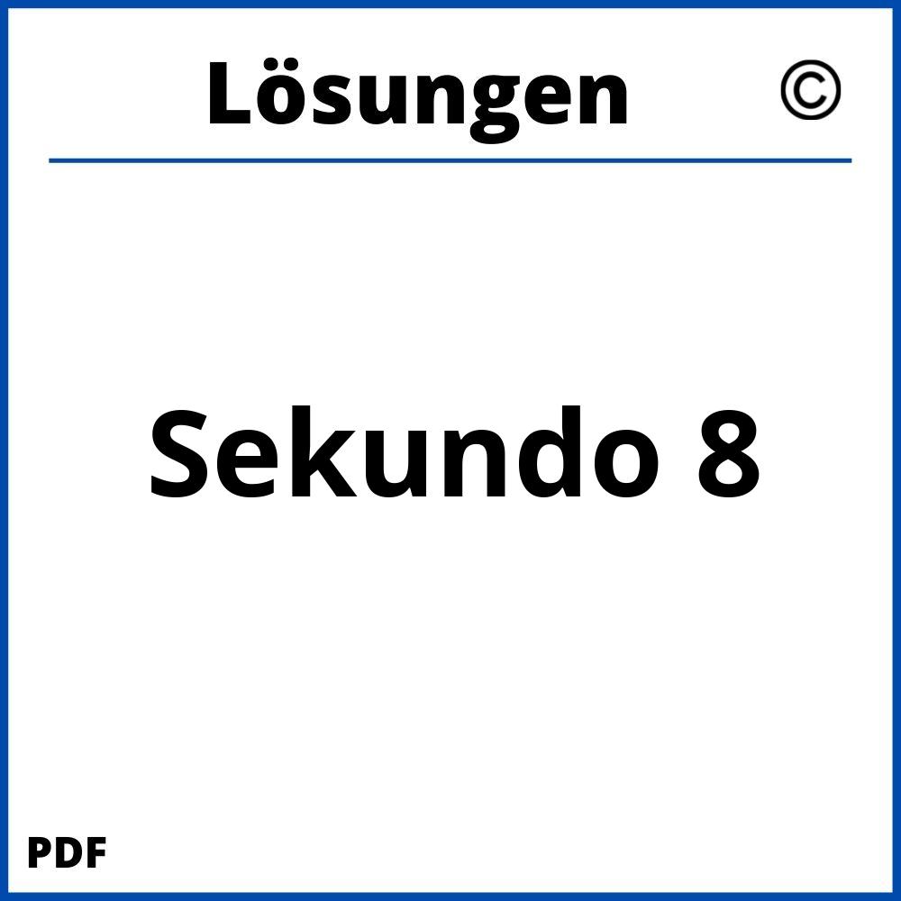 Sekundo 8 Lösungen Pdf