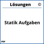 Statik Aufgaben Mit Lösungen Pdf