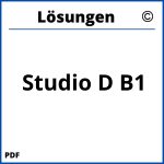 Studio D B1 Lösungen Pdf