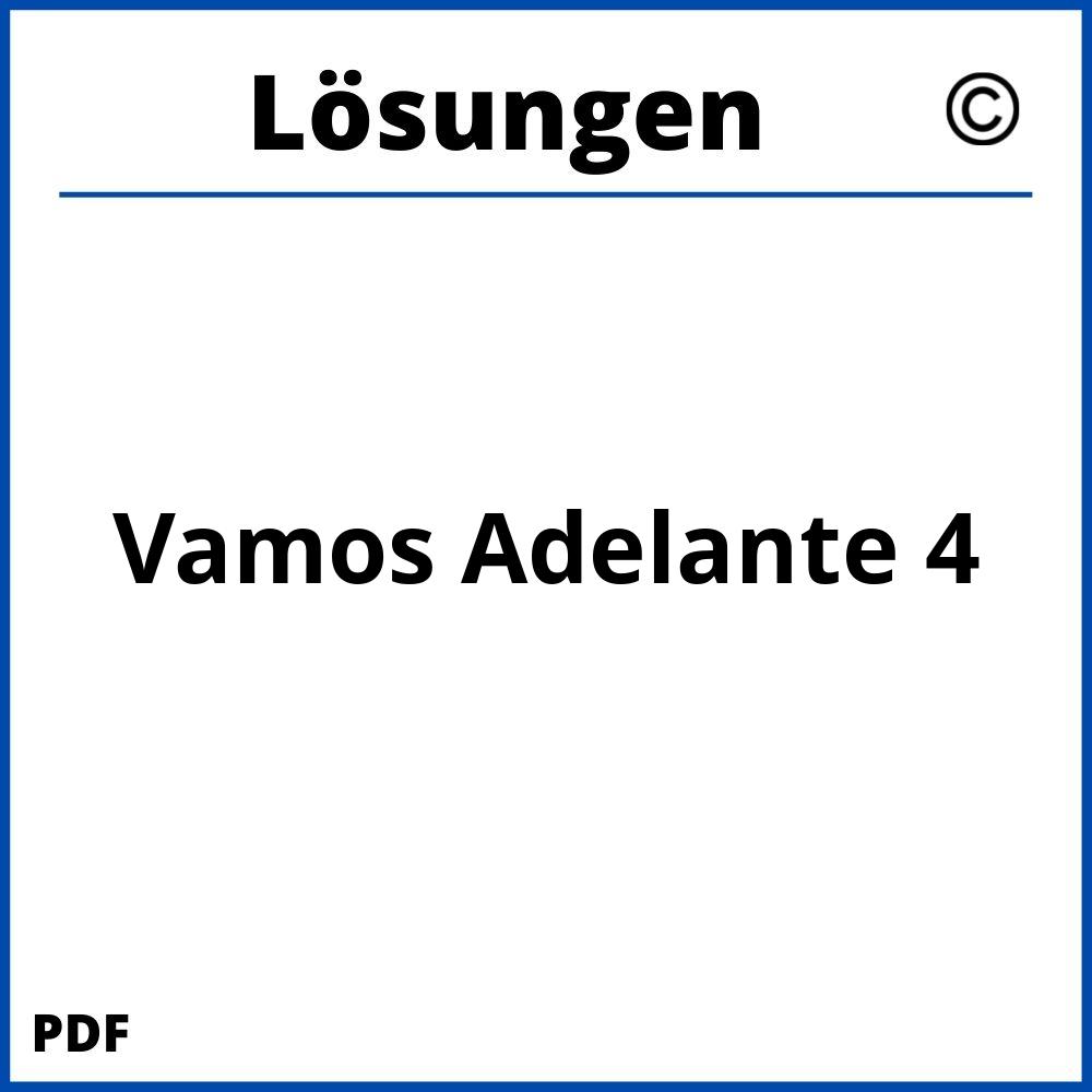 Vamos Adelante 4 Lösungen Pdf