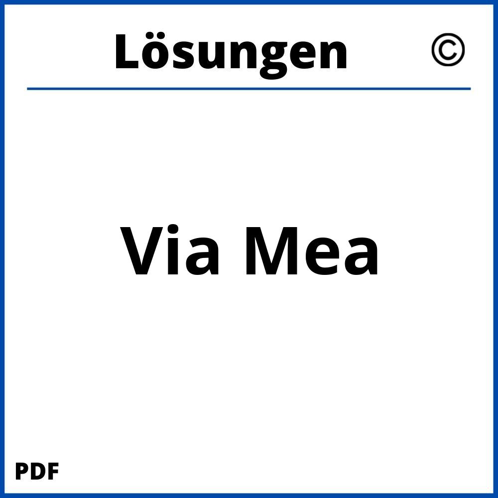 Via Mea Lösungen Pdf