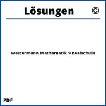 Westermann Mathematik 9 Realschule Lösungen Pdf