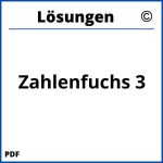 Zahlenfuchs 3 Lösungen Pdf