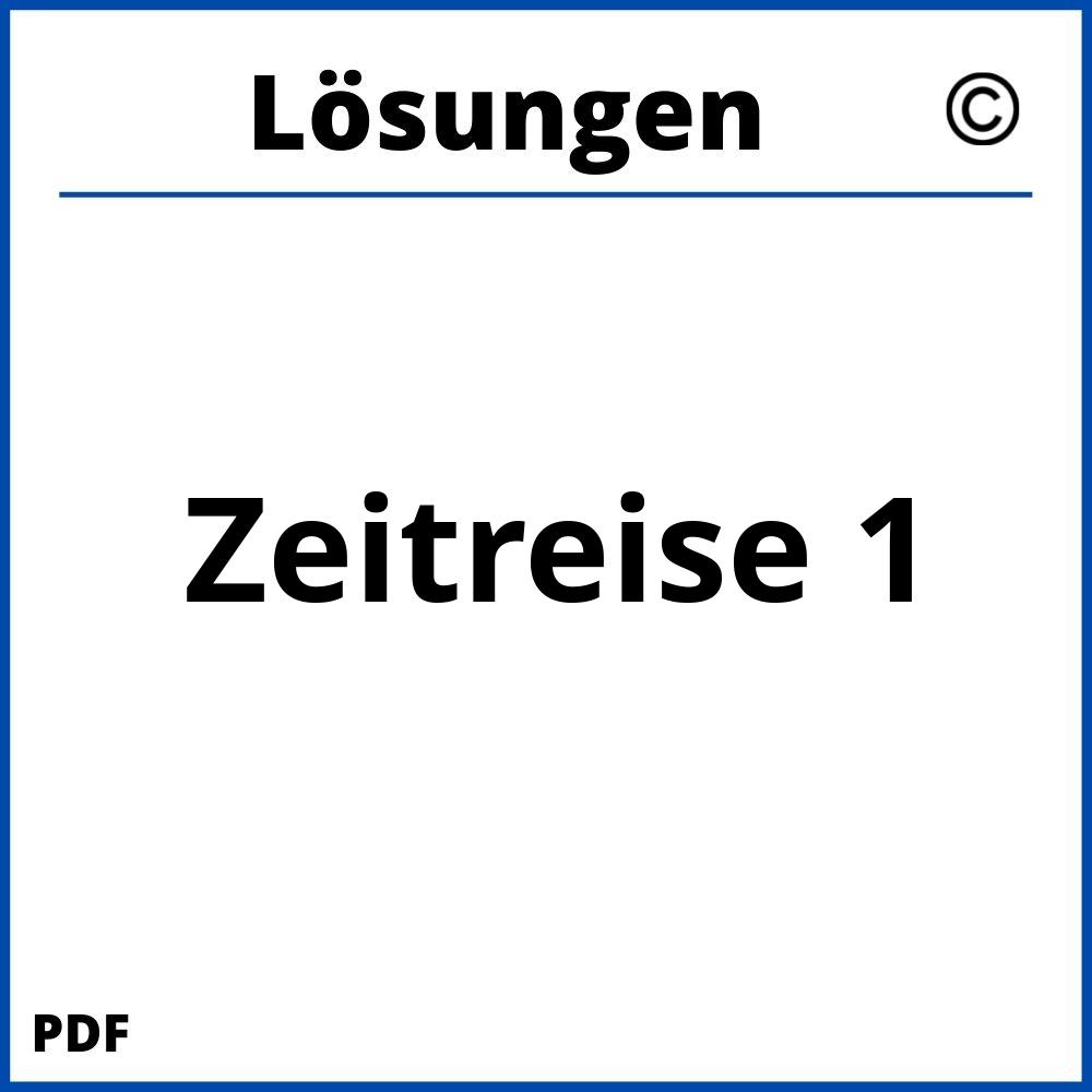 Zeitreise 1 Lösungen Pdf