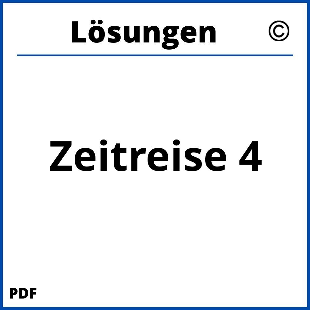 Zeitreise 4 Lösungen Pdf